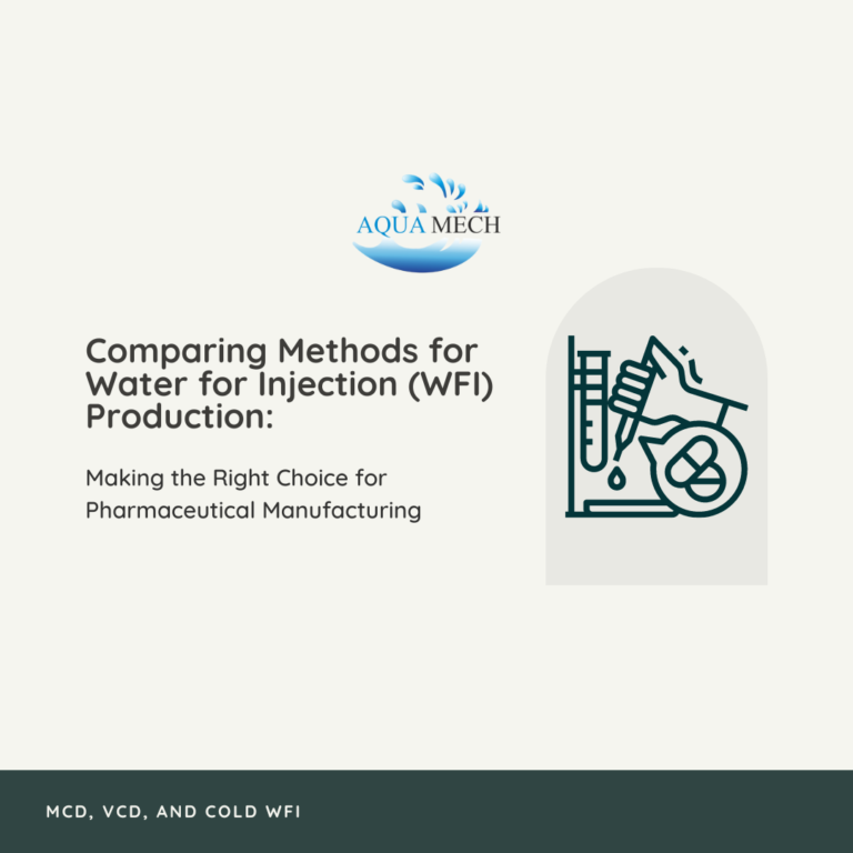 Comparing Methods for Water for Injection (WFI) Production: